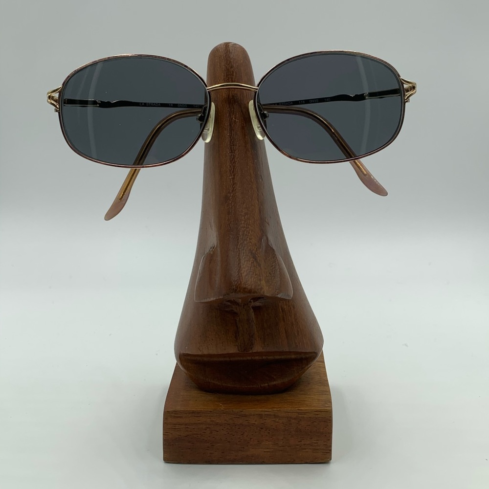 La Strada 118ON35 Gold Oval Sunglasses Frames